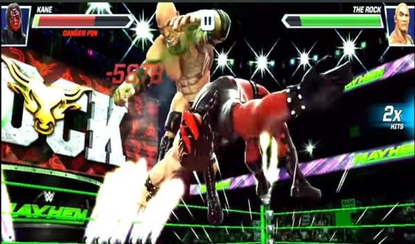 Hint WWE Mayhem Game Play screenshot 1