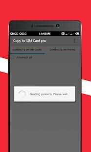 copy to SIM Card स्क्रीनशॉट 4