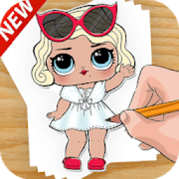 Draw LOL Surprise Dolls eggs icon