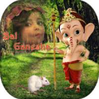 Bal Ganesh Photo Frame : Ganapathi God HD Photos