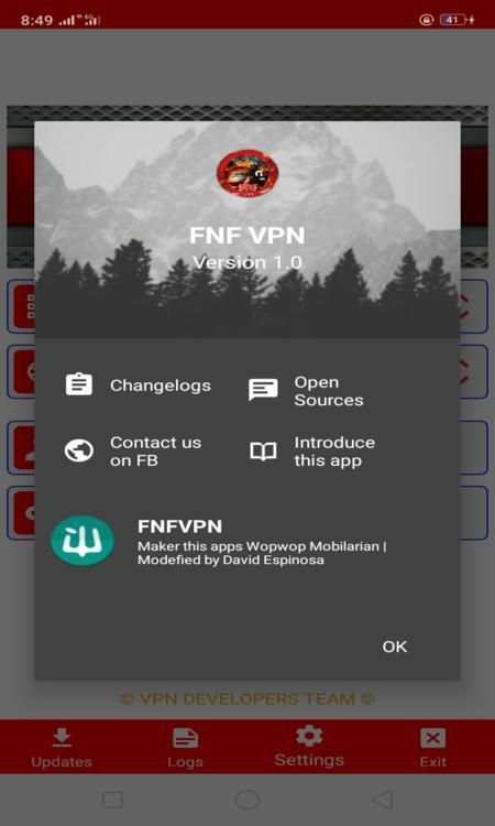 FNF VPN स्क्रीनशॉट 1