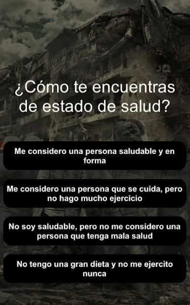 Quiz - ¿Sobrevivirías al apocalipsis zombie? screenshot 2