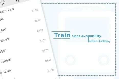Train Seat Status Info >> Indian Rail Train Info screenshot 1
