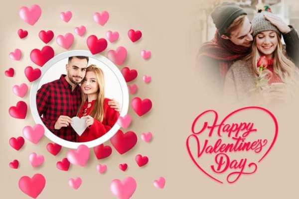 Valentine Day Photo Frame - Romantic Photo Editor screenshot 5