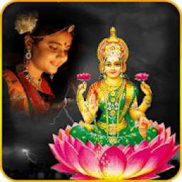 ikon Laxmi Mata Photo Frame