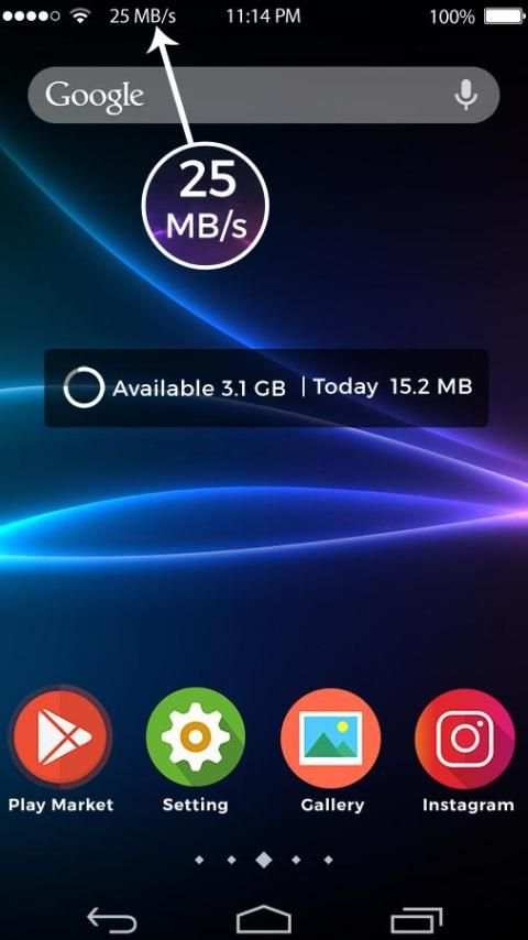 Speed Meter स्क्रीनशॉट 2