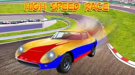 Mini Toon Car Racer:Kids Game screenshot 1