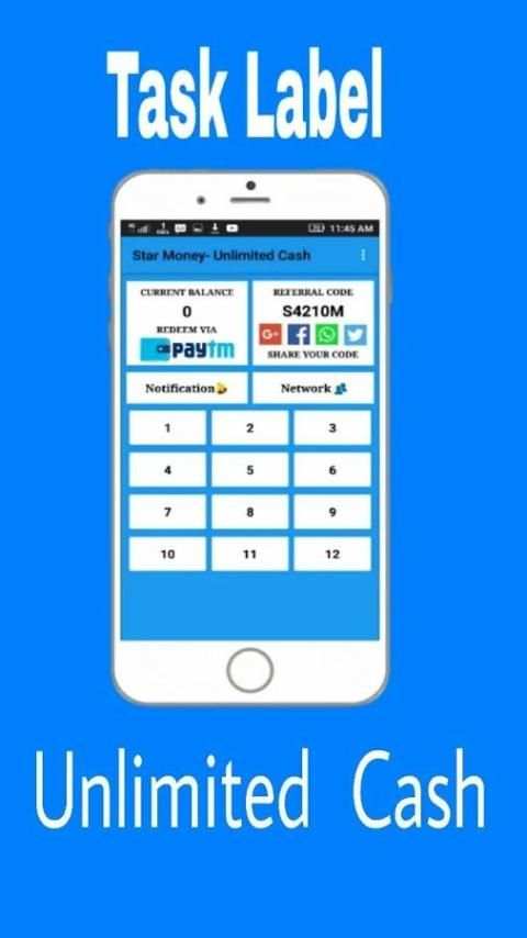 Star Money - Unlimited PayTM Cash screenshot 2