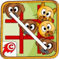 Cat Dog Toe ** - Tic Tac Toe Game ⭕️❌