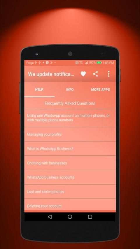 Wa update notifications screenshot 2