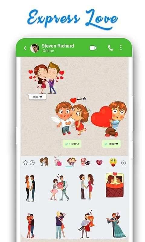 WAStickerApps: Romantic Love Stickers for whatsapp screenshot 11