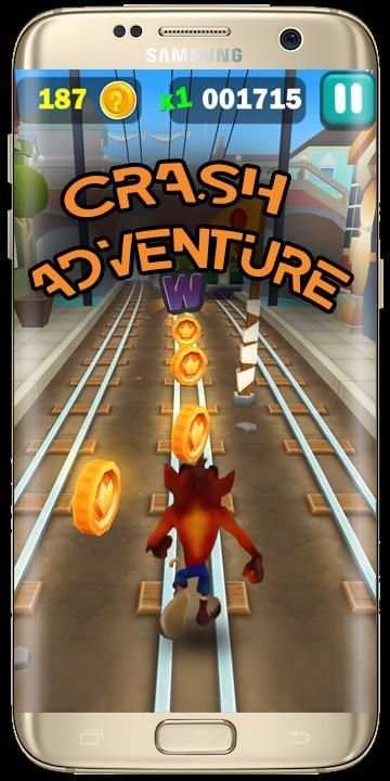 Crush Bandicoot Adventure Run | Jungle Game screenshot 3
