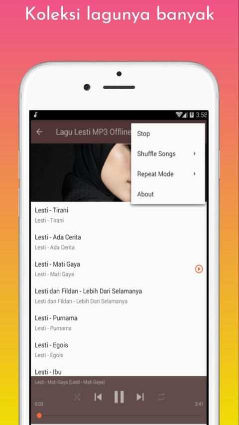 Lagu Lesti MP3 Offline screenshot 3
