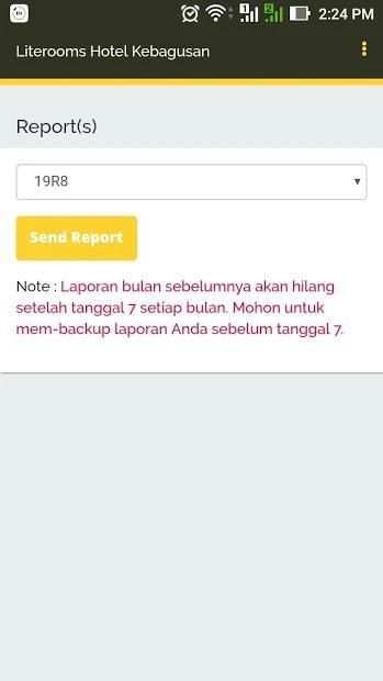 LITE ROOMS EXTRANET screenshot 1