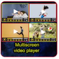 Multiple screen video player,parallel