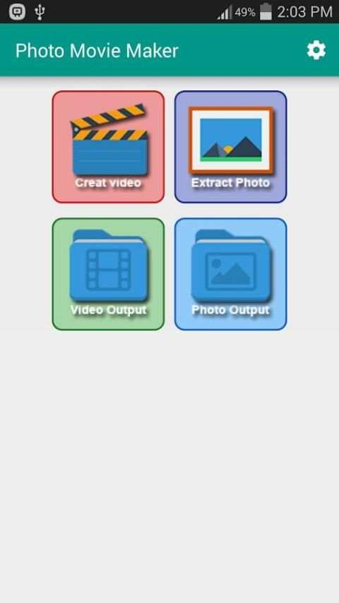 Photo Movie Maker & Extractor स्क्रीनशॉट 6