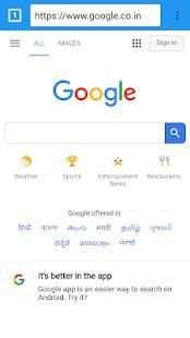 Android Browser screenshot 4