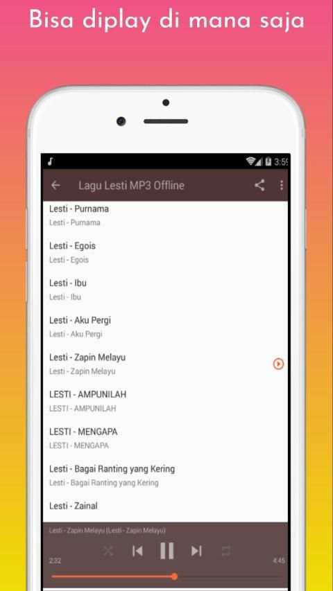 Lagu Lesti MP3 Offline screenshot 1