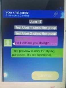 Messenger Light Ghzzal screenshot 2