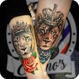 New Tattoo Design Photo Editor Name Art Effects आइकन