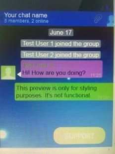 Messenger Light Ghzzal screenshot 3