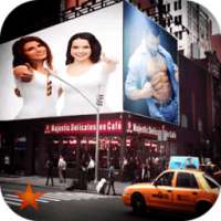 Photo In Hole - Billboard Photo Frames