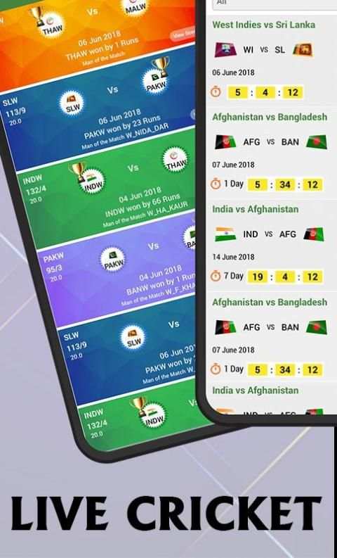 Live Cricket TV HD - Live Cricket Matches screenshot 2