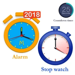 Stopwatch + Alarm icon