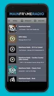 Mainframe Radio स्क्रीनशॉट 3