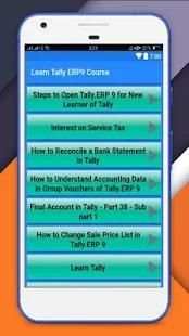 Learn Tally ERP-9 Course screenshot 1