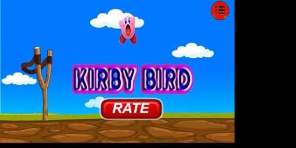 Angry Kirby bird Game स्क्रीनशॉट 2