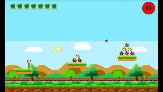Angry Kirby bird Game स्क्रीनशॉट 3