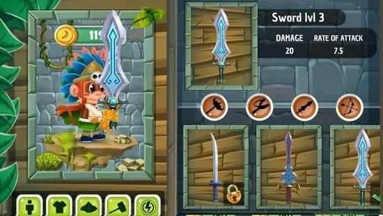 Monkey Adventures - Legend स्क्रीनशॉट 2