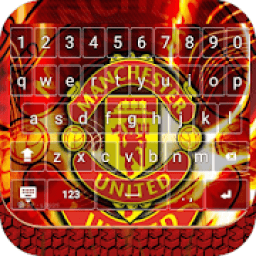 ikon Soft Keyboard Manchester Red Devils