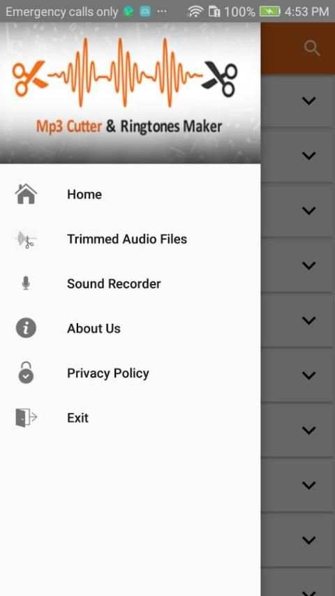 Mp3 Cutter & Ringtone Maker with Sound Recorder स्क्रीनशॉट 7
