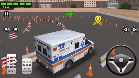 Emergency Car Driving Simulator स्क्रीनशॉट 7