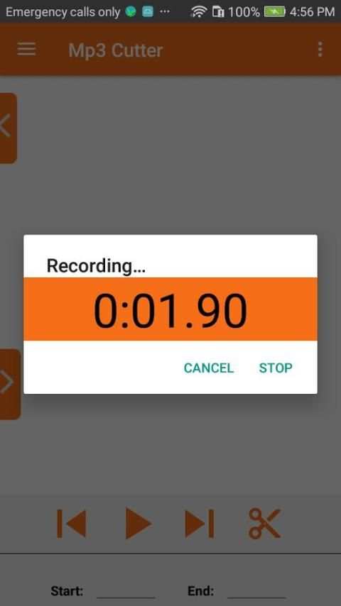 Mp3 Cutter & Ringtone Maker with Sound Recorder स्क्रीनशॉट 1