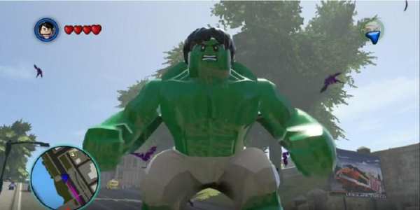 Golden show from Lego Hulk screenshot 8