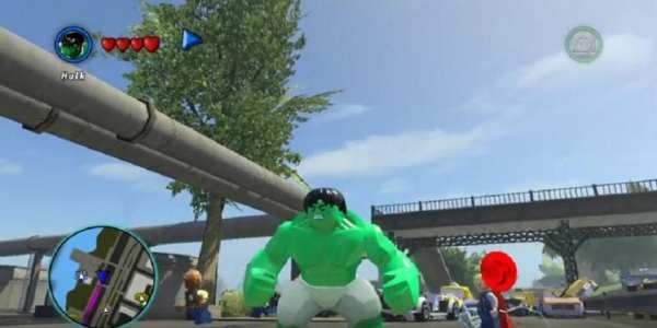 Golden show from Lego Hulk screenshot 6