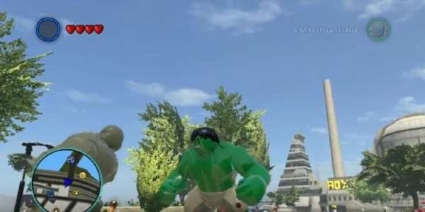 Golden show from Lego Hulk screenshot 5