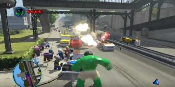 Golden show from Lego Hulk screenshot 7