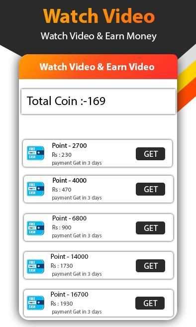 Watch Video Status Daily And Earn Money Win Reward स्क्रीनशॉट 6