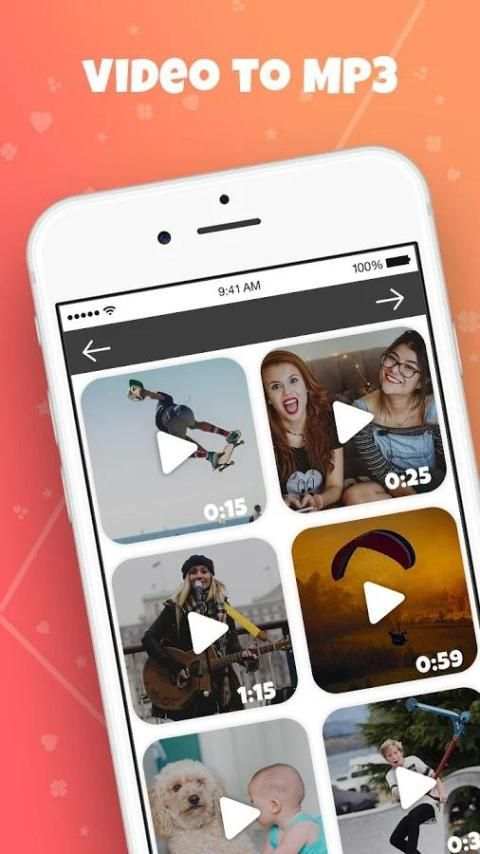 Video to MP3 Converter स्क्रीनशॉट 5