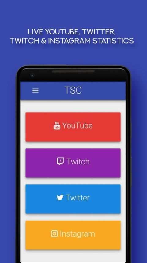 Live YouTube, Twitter, Twitch & Instagram - TSC screenshot 5