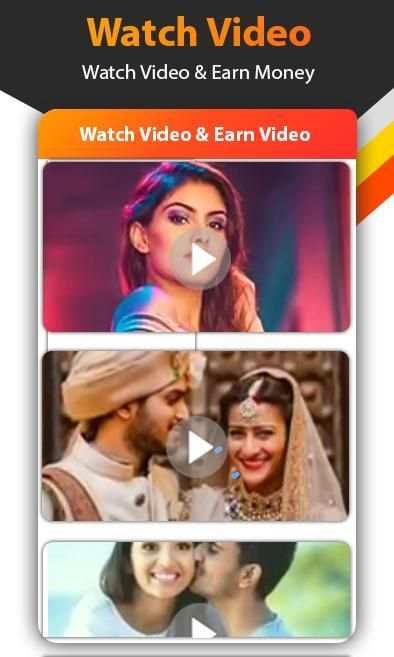Watch Video Status Daily And Earn Money Win Reward स्क्रीनशॉट 1