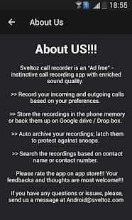 Auto Call Recorder स्क्रीनशॉट 1