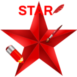 ikon Red Star Photo Editor
