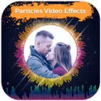 Particles Video Status Maker - Musical Wave Beats