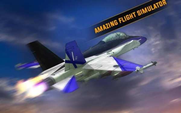 Jet Fighter Air Attack 3D Game Fly F18 Flight Free screenshot 1