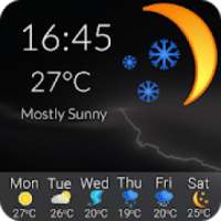 Today Weather Widget on 9Apps